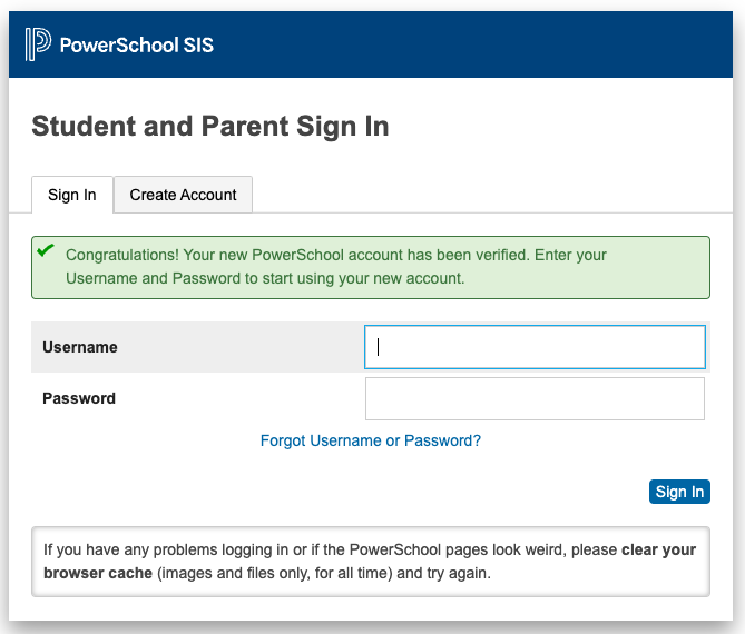 PowerSchool Parent: HOW-TO Create and Sign-in To Your Account
